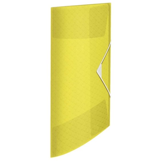 Ντοσιέ Esselte Α4 PP Colour Ice με λάστιχο 626220 yellow