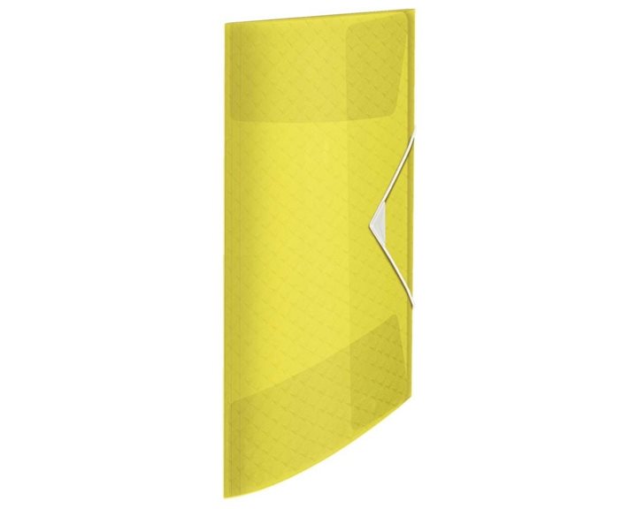 Ντοσιέ Esselte Α4 PP Colour Ice με λάστιχο 626220 yellow
