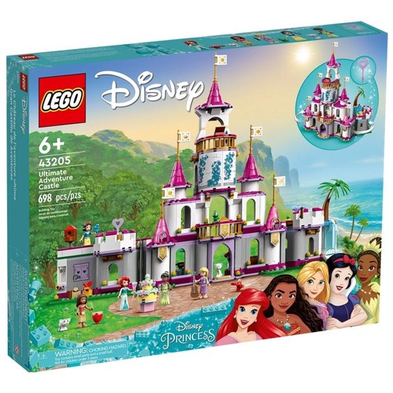 LEGO Disney Princess Το Κάστρο Της Απόλυτης Περιπέτειας 43205