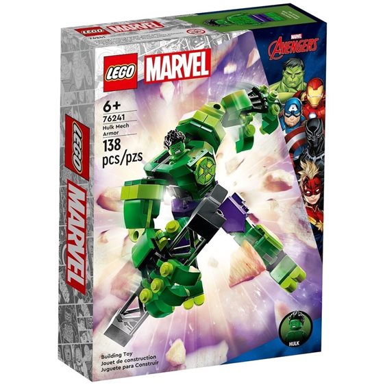 LEGO Marvel Super Heroes Ρομποτική Θωράκιση Του Χαλκ 76241