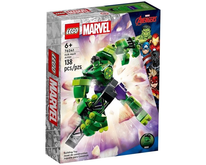 LEGO Marvel Super Heroes Ρομποτική Θωράκιση Του Χαλκ 76241