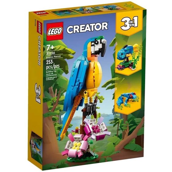 LEGO Creator Εξωτικός Παπαγάλος 31136