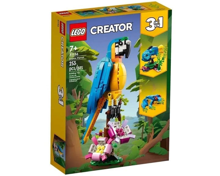 LEGO Creator Εξωτικός Παπαγάλος 31136