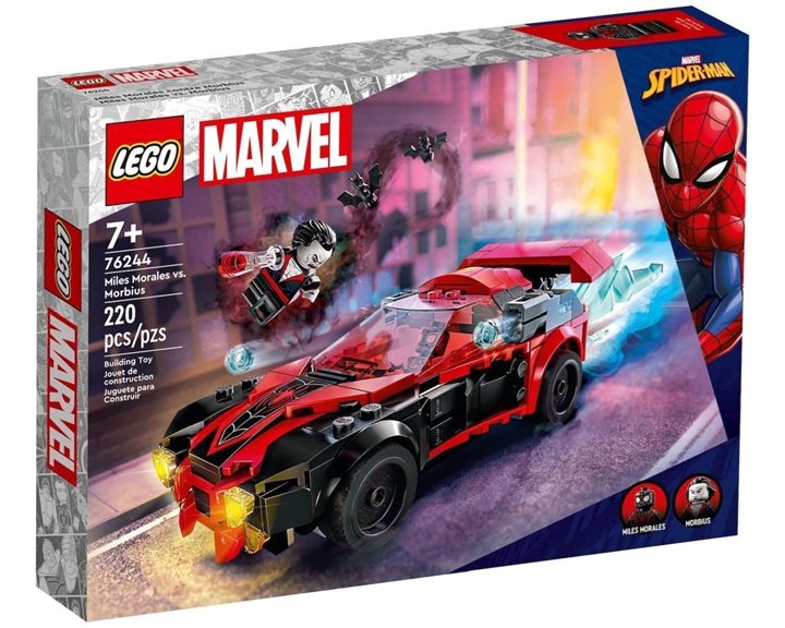 Lego Marvel Super Heroes Μάιλς Μοράλες Εναντίον Μόρμπιους 76244