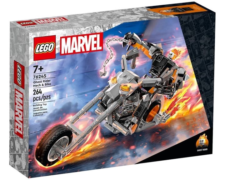 LEGO Marvel Super Heroes Εξωστόλη Και Μηχανή Του Ghost Rider 76245