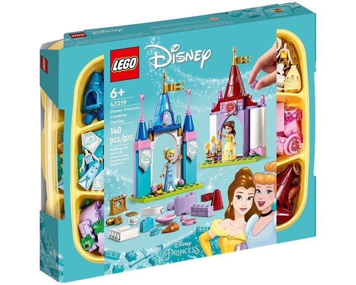 LEGO Disney Princess Δημιουργικά Κάστρα 43219
