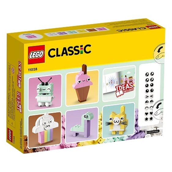 Lego Classic Δημιουργική Διασκέδαση Σε Παστέλ Χρώματα 11028