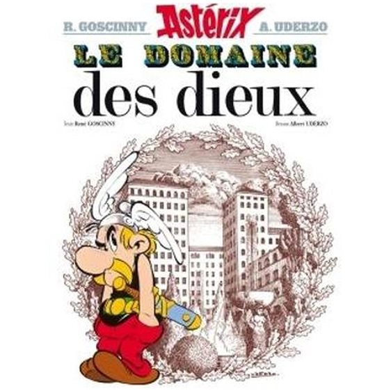 ASTERIX TOME 17 - ASTERIX LE DOMAINE DES DIEUX HC