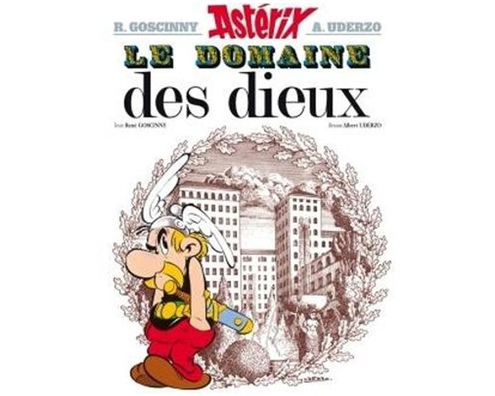 ASTERIX TOME 17 - ASTERIX LE DOMAINE DES DIEUX HC