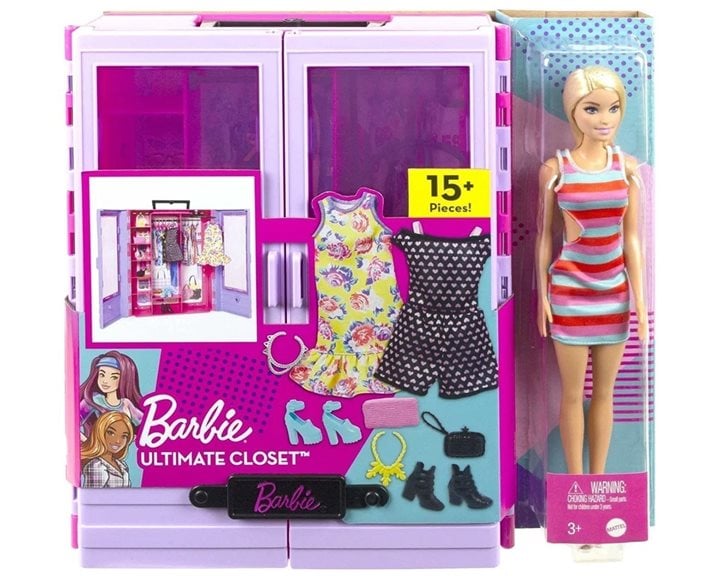 BARBIE ΝΤΟΥΛΑΠΑ ΜΕ ΚΟΥΚΛΑ - HJL66