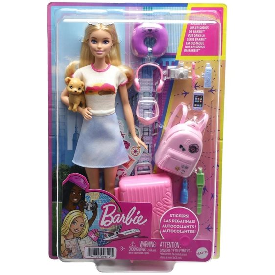Mattel Barbie Έτοιμη Για Ταξίδι