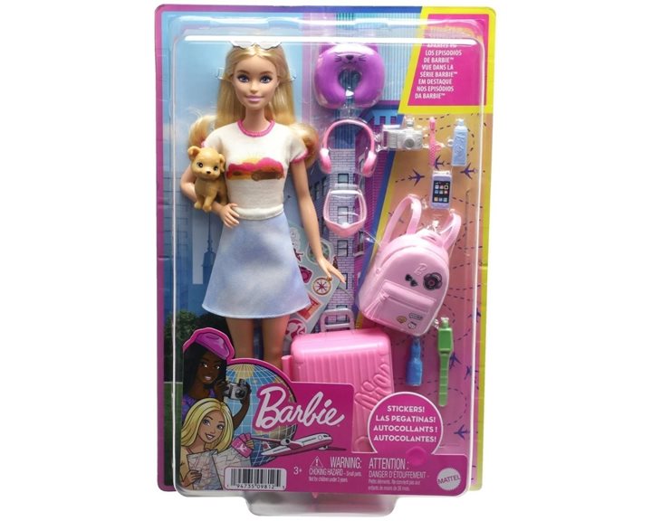 Mattel Barbie Έτοιμη Για Ταξίδι