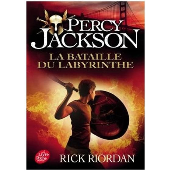 PERCY JACKSON LA BATAILLE DU LABYRINTHE - TOME 4 POCHE