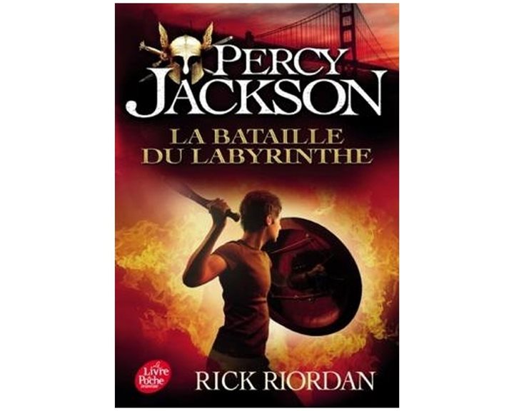 PERCY JACKSON LA BATAILLE DU LABYRINTHE - TOME 4 POCHE