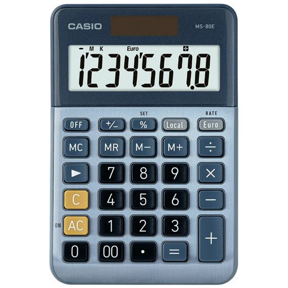 Αριθμομηχανή Casio MS-80E 8ψηφίων