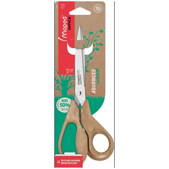 Ψαλίδι Maped 18cm Wood Οικολογικό 498111