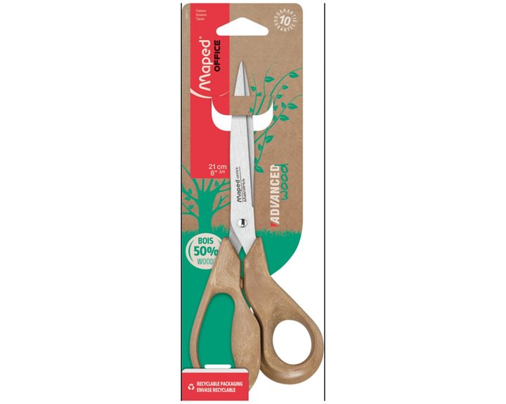 Ψαλίδι Maped 18cm Wood Οικολογικό 498111
