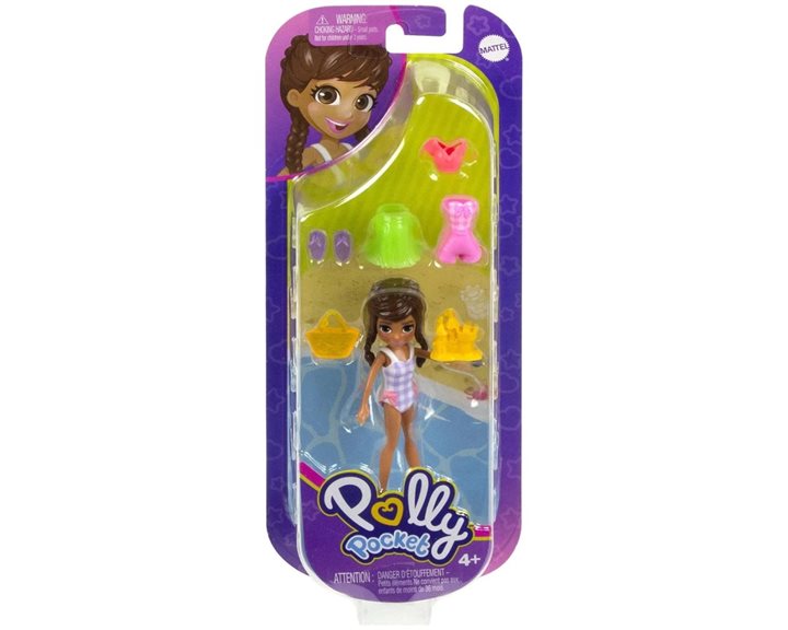 Mattel Polly - Νεα Κουκλα Με Μοδες Mini Pack Beach Fashion HNF50 / HKV86