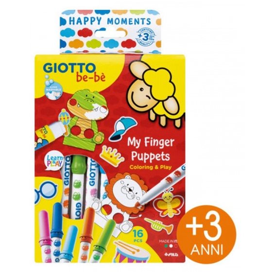 Giotto be-be Happy Moments My Finger Puppets