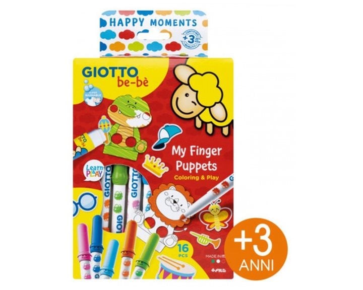 Giotto be-be Happy Moments My Finger Puppets