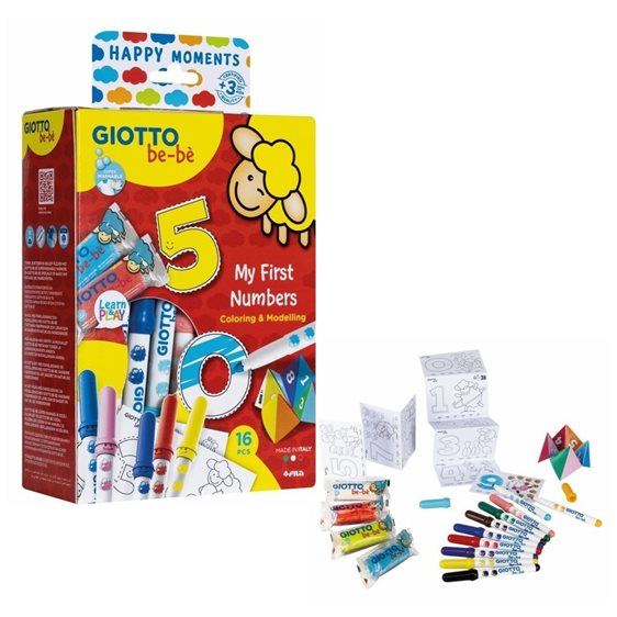 Giotto be-be Happy Moments My First Numbers