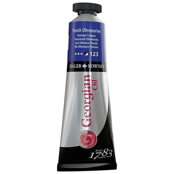 Χρώμα Λαδιού Georgian Oil 38ml 123 French Ultramarine 111014123