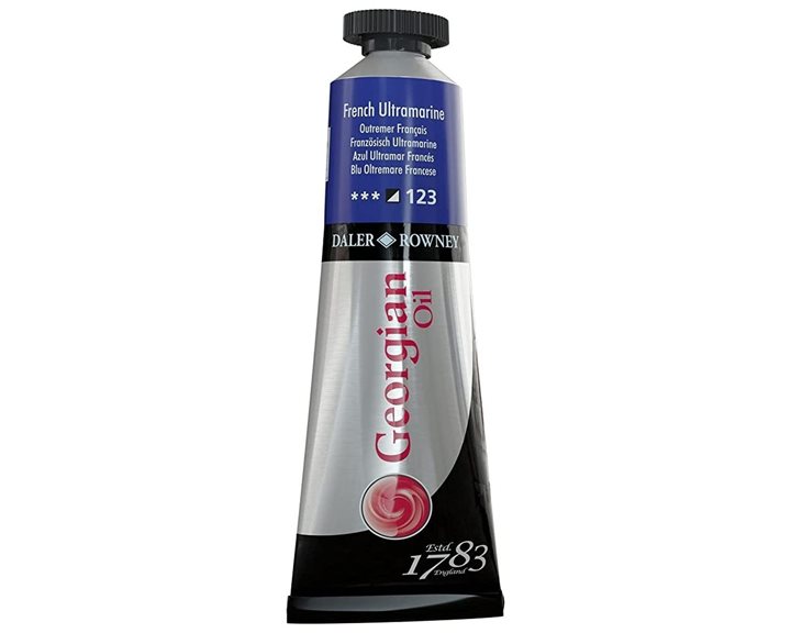 Χρώμα Λαδιού Georgian Oil 38ml 123 French Ultramarine 111014123