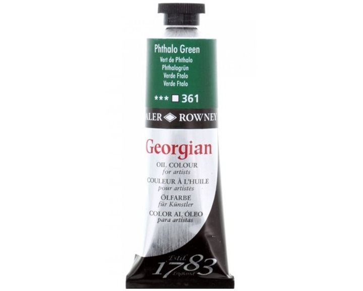 Χρώμα Λαδιού Georgian Oil 38ml 361 Phthalo Green 111014361