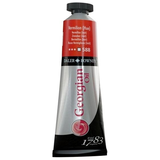 Χρώμα Λαδιού Georgian Oil 38ml 588 Vermilion HUE 111014588