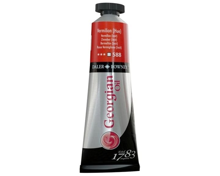 Χρώμα Λαδιού Georgian Oil 38ml 588 Vermilion HUE 111014588