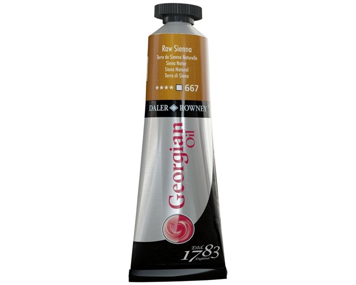 Χρώμα Λαδιού Georgian Oil 38ml 667 Raw Sienna 111014667