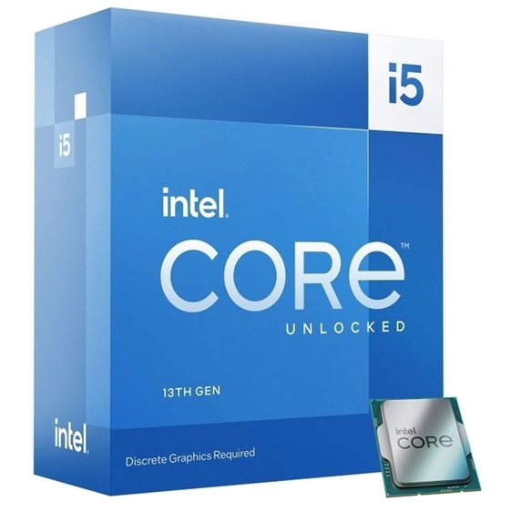 INTEL CPU CORE i5 13600KF, 14C/20T, 3.50GHz, CACHE 24MB, SOCKET LGA1700 13th GEN, BOX, 3YW. BX8071513600KF