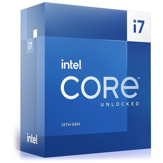 INTEL CPU CORE i7 13700KF, 16C/24T, 3.40GHz, CACHE 30MB, SOCKET LGA1700 13th GEN, BOX, 3YW. BX8071713700KF