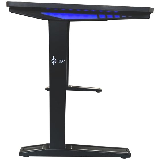 LGP GAMING TABLE WITH RGB LED EFFECTS BLACK