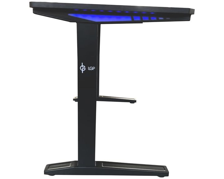LGP GAMING TABLE WITH RGB LED EFFECTS BLACK