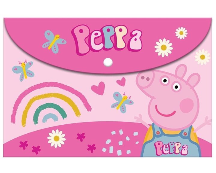 Φάκελος Κουμπί A4 Peppa 482761