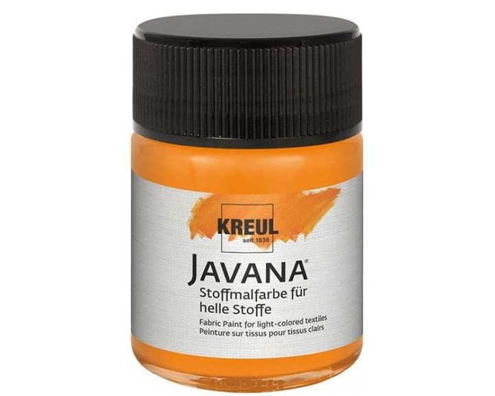 Kreul 50ml Javana Ανοιχτόχρωμο Ύφασμα Orange