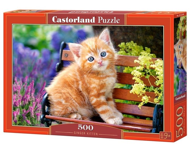 Παζλ Castorland 500 τμχ Ginger Kitten B-52240