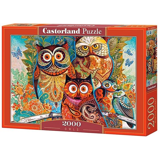 Παζλ Castorland 2000τμχ. Owls C-200535-2