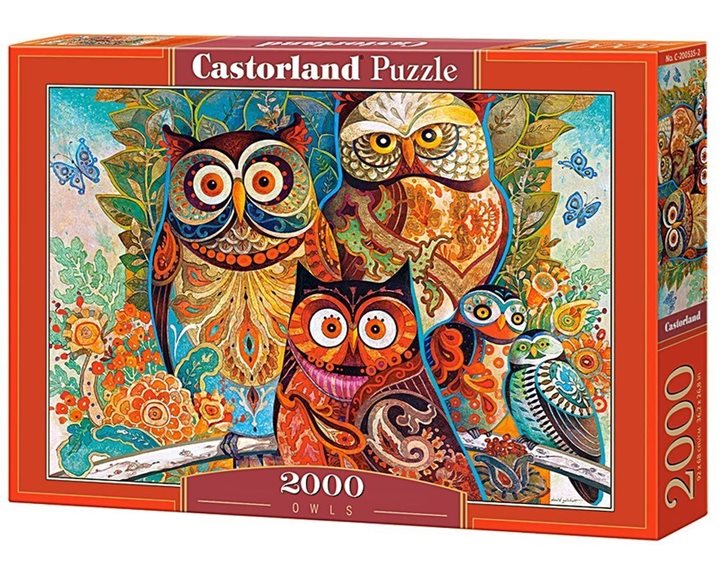 Παζλ Castorland 2000τμχ. Owls C-200535-2