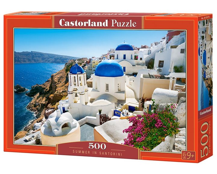 Πάζλ Castorland 500τεμ Summer In Santorini B-53575