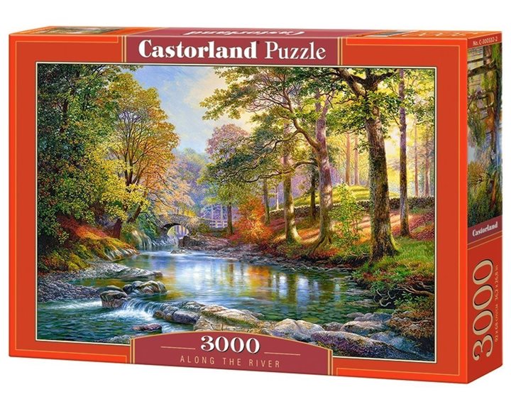 Παζλ Castorland 3000τεμ. 92x68cm Along The River C-300532-2