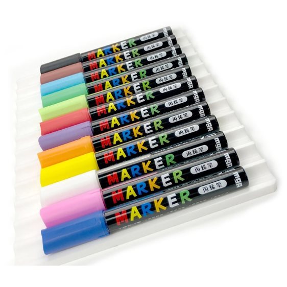 Μαρκαδόρος Ακρυλικός M&G APL9786D0 Grey S910
