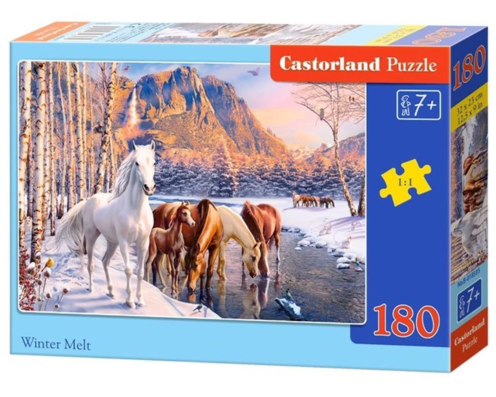 Παζλ Castorland 180τμχ. Winter Melt B-018505
