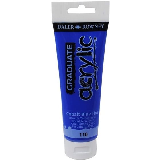 Ακρυλικό Χρώμα Daller Rowney 120ml 110 Cobalt Hue 123120110