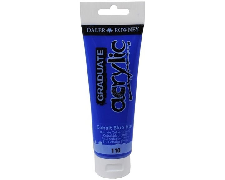Ακρυλικό Χρώμα Daller Rowney 120ml 110 Cobalt Hue 123120110