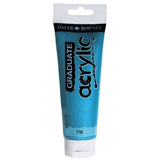 Ακρυλικό Χρώμα Graduate 120ml 718 Metallic Blue