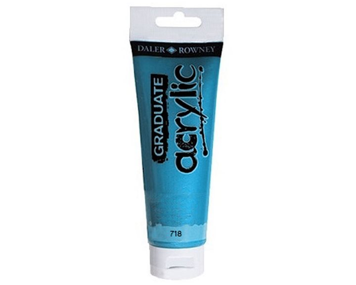 Ακρυλικό Χρώμα Graduate 120ml 718 Metallic Blue