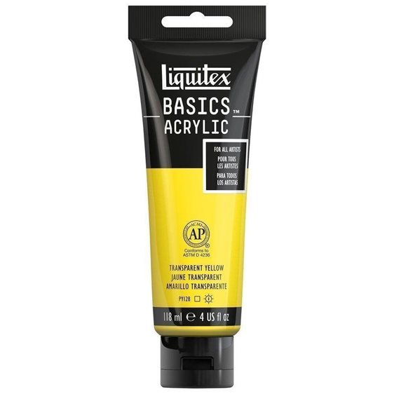 Liquitex 118 ml Basics 045 Transparent Yellow