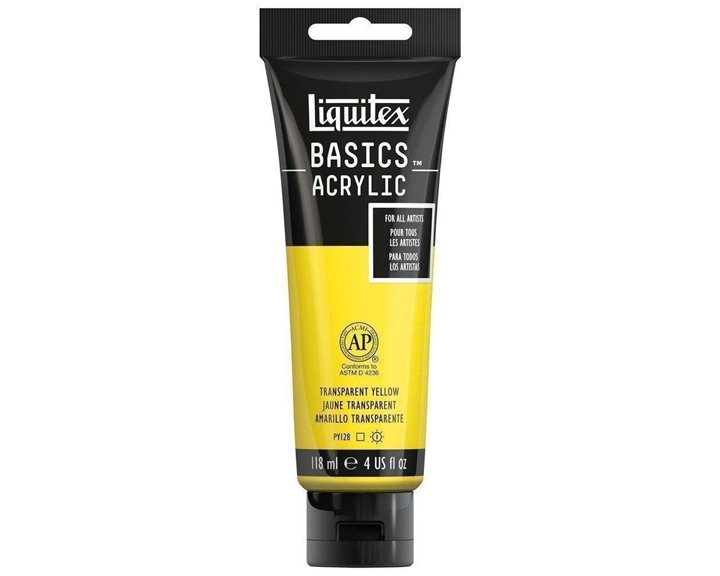 Liquitex 118 ml Basics 045 Transparent Yellow